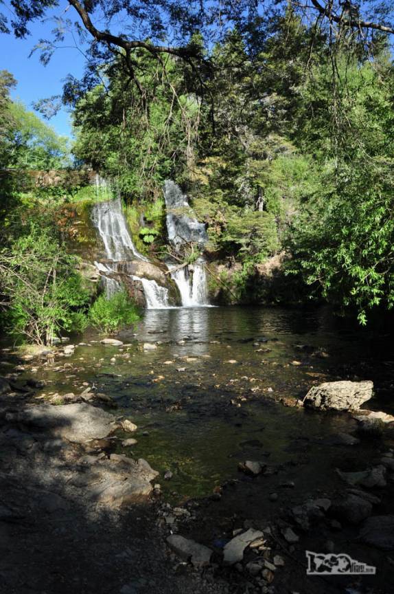 Cascata Mallin Ahogado, região de El Bolsón, na Argentina
